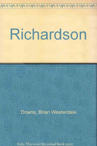 Stock image for Richardson for sale by Cotswold Internet Books