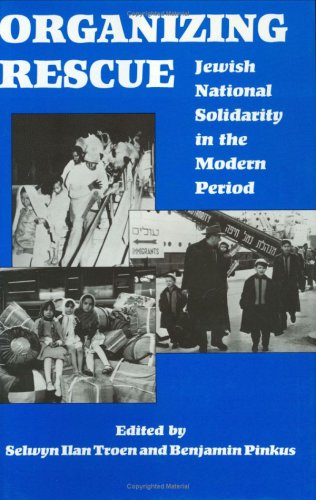 Imagen de archivo de Organizing Rescue: Jewish National Solidarity in the Modern Period a la venta por Qwertyword Ltd