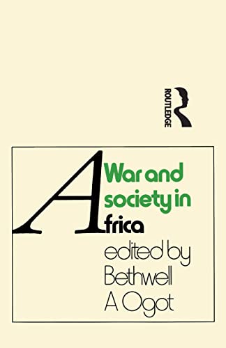 Stock image for WAR AND SOCIETY IN AFRICA isbn 0714640093 for sale by Yesterday's Books