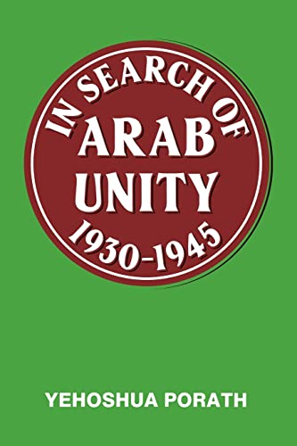 Beispielbild fr In Search of Arab Unity 1930-1945 zum Verkauf von Blackwell's