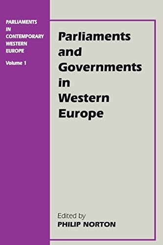 Beispielbild fr Parliaments in Contemporary Western Europe (Library of Legislative Studies (Paperback)) zum Verkauf von WorldofBooks