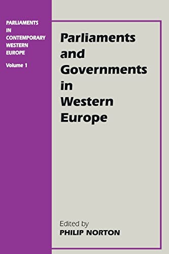 9780714643854: Parliaments in Contemporary Western Europe (Library of Legislative Studies)