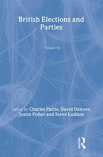 Imagen de archivo de British Elections and Parties Review (v. 7) a la venta por Bookmonger.Ltd