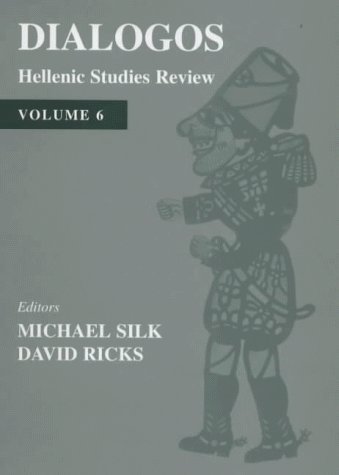 Stock image for Dialogos: Hellenic Studies Review for sale by Phatpocket Limited