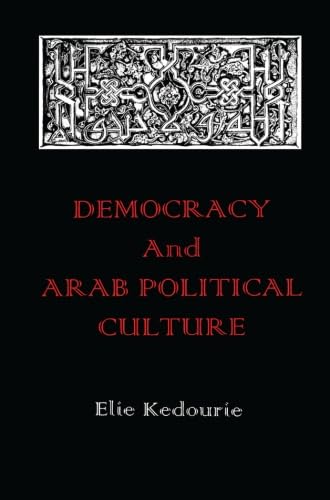 9780714645094: Democracy and Arab Political Culture