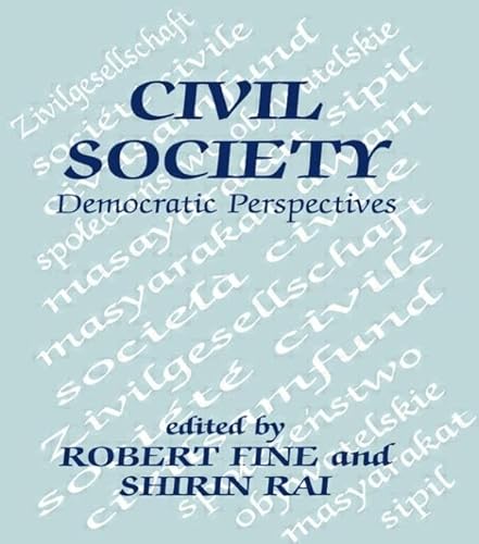 Beispielbild fr Civil Society : Democratic Perspectives zum Verkauf von Blackwell's