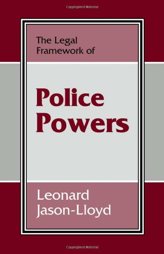 Stock image for The Legal Framework of Police Powers for sale by Chiron Media