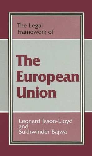 9780714647807: The Legal Framework of the European Union (The Legal Framework Series)