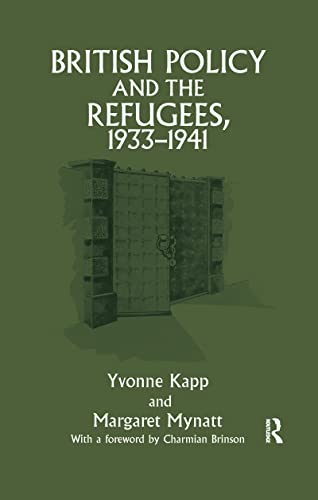 Stock image for British Policy and the Refugees, 1933-1941 for sale by Chiron Media