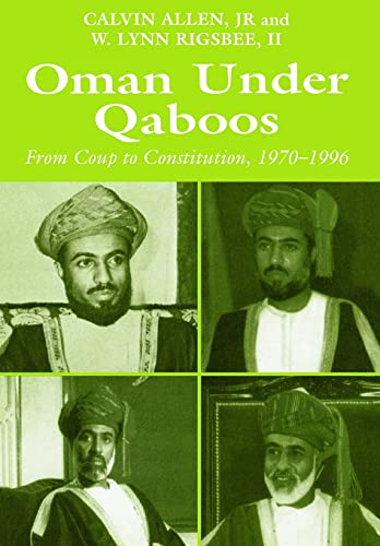 Stock image for Oman Under Qaboos: From Coup to Constitution, 1970-1996 for sale by Chiron Media