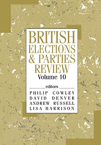 Imagen de archivo de British Elections and Parties Review a la venta por Revaluation Books