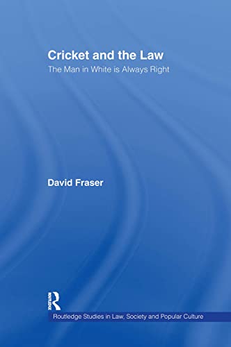 Beispielbild fr Cricket and the Law: The Man in White is Always Right zum Verkauf von Revaluation Books