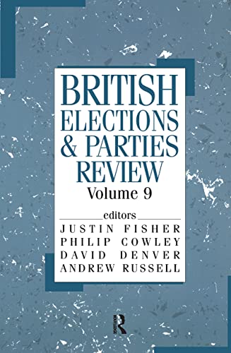 Imagen de archivo de British Elections & Parties Review (British Elections and Parties) a la venta por Bookmonger.Ltd