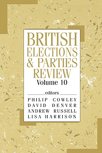 Stock image for British Elections & Parties Review for sale by Simon and Kathy