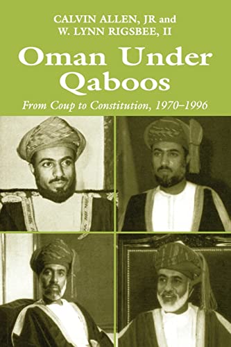 Stock image for Oman Under Qaboos: From Coup to Constitution 1970-1996 for sale by Vivarium, LLC
