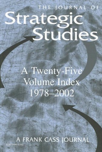 9780714684727: Journal of Strategic Studies: A Twenty-Five Volume Index 1978-2002