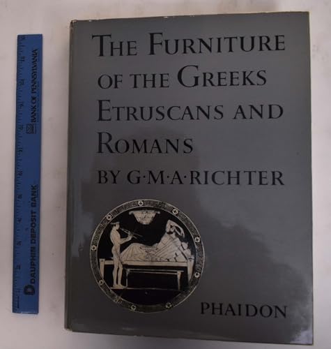 Beispielbild fr The furniture of the Greeks, Etruscans and Romans zum Verkauf von Better World Books