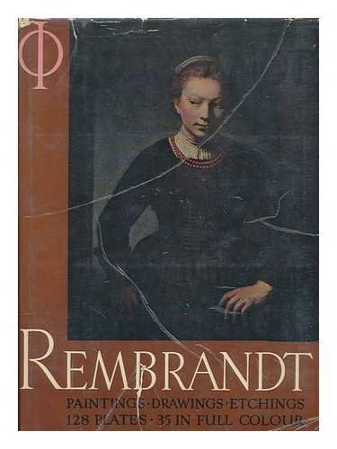 Beispielbild fr Rembrandt : Paintings, Drawings and Etchings zum Verkauf von WorldofBooks