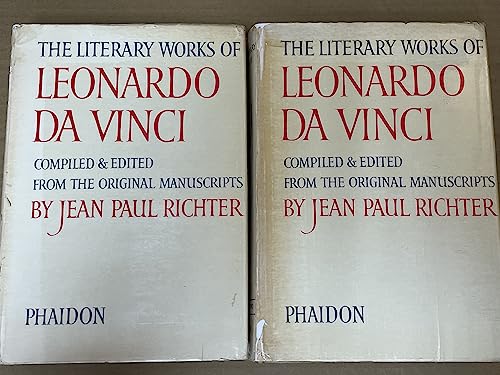 Beispielbild fr The Literary Works of Leonardo Da Vinci (2 Volumes) zum Verkauf von Zubal-Books, Since 1961