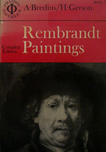 9780714815022: Rembrandt The Complete Paintings (Phaidon paperback, PH68)