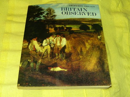 Stock image for Britain Observed: The Landscape Through Artists' Eyes for sale by AwesomeBooks