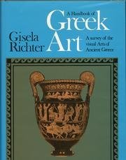 Beispielbild fr A Handbook of Greek Art zum Verkauf von WorldofBooks