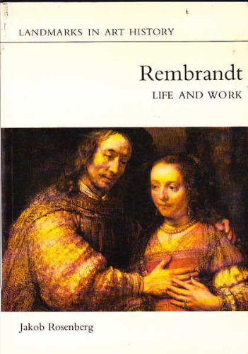 9780714821290: Rembrandt: Life and Work