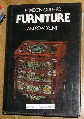 Stock image for Guide to Furniture Brunt, Andrew for sale by Langdon eTraders