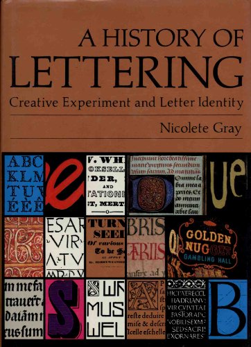 9780714823348: A history of lettering creative experiment and letter