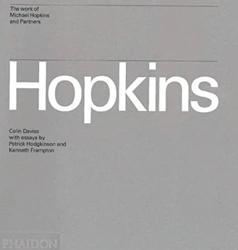 Beispielbild fr HOPKINS: THE WORK OF MICHAEL HOPKINS AND PARTNERS. (SIGNED) zum Verkauf von Burwood Books