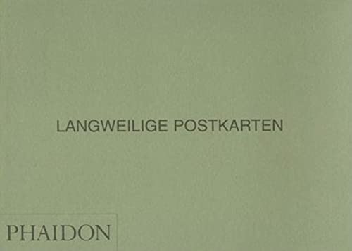 Langweilige Postkarten (9780714840628) by Parr, Martin