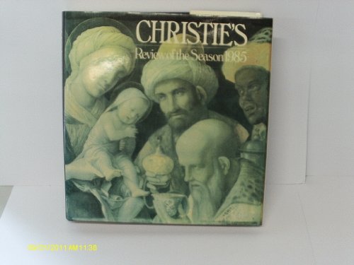 Stock image for Christie's Review of the Season 1985 for sale by SecondSale