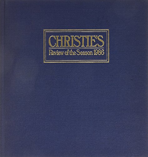 Imagen de archivo de Christie's Review of the Season 1986 a la venta por WorldofBooks