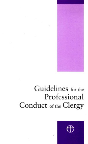 Imagen de archivo de Guidelines for the Professional Conduct of the Clergy a la venta por WorldofBooks