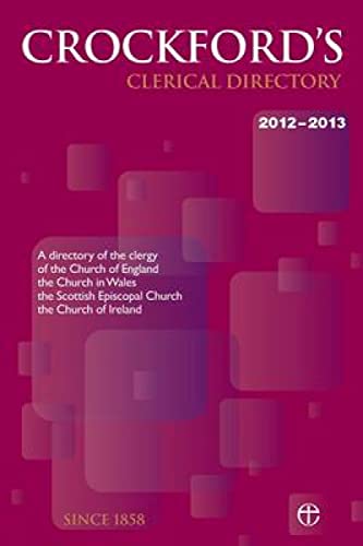 9780715110539: Crockford's Clerical Directory 2012/13 (hardback)