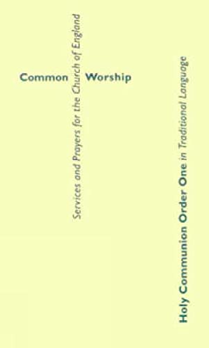 Beispielbild fr Holy Communion Order One in Traditional Language Booklet zum Verkauf von WorldofBooks