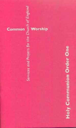 Stock image for Common Worship: Holy Communion Order One Booklet (Large Print Version) for sale by WorldofBooks
