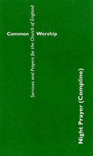 Beispielbild fr Night Prayer (Compline) Booklet zum Verkauf von WorldofBooks