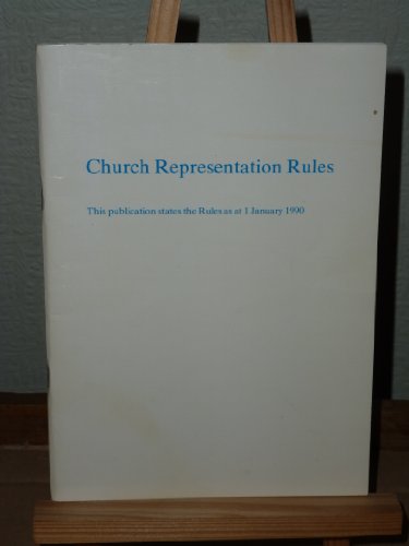 Beispielbild fr Synodical Government Measure, 1989 (Church Representation Rules) zum Verkauf von medimops