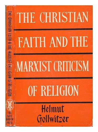 Imagen de archivo de Christian Faith and the Marxist Criticism of Religion a la venta por Regent College Bookstore
