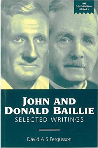 Beispielbild fr John and Donald Baillie zum Verkauf von Better World Books
