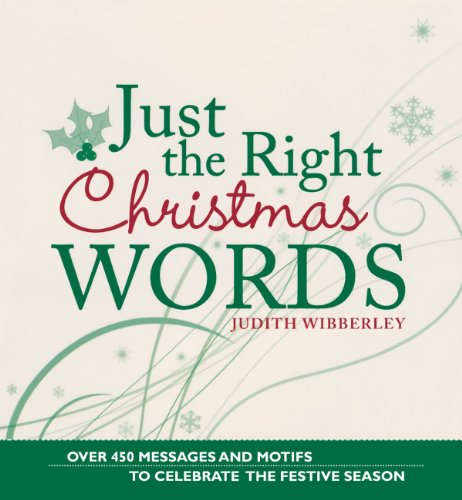 9780715331569: Just The Right Christmas Words