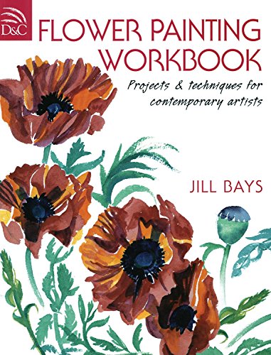 Imagen de archivo de Flower Painting Workbook: Projects and Techniques for Contemporary Artists a la venta por WorldofBooks