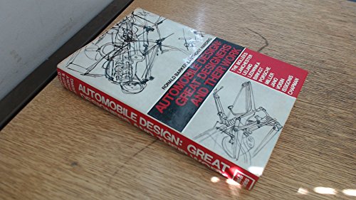 Automobile Design: Great Designers and Their Work - Barker, Ronald [Editor]; Harding, Anthony [Editor];