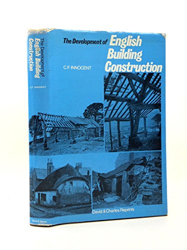 Beispielbild fr Development of English Building Construction zum Verkauf von WorldofBooks