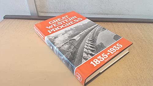 Stock image for Great Western progress, 1835-1935 for sale by Lion Books PBFA