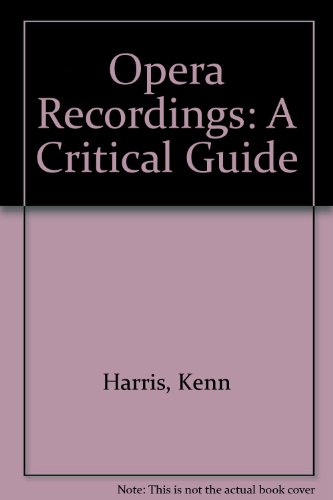 9780715369890: Opera Recordings: A Critical Guide