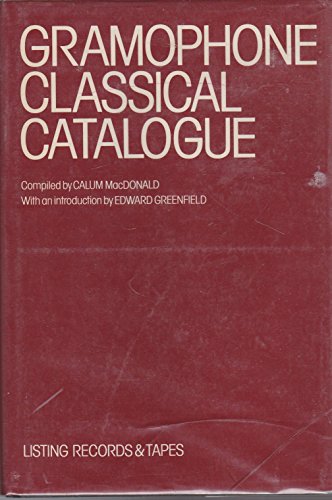 9780715378830: Gramophone Classical Catalogue