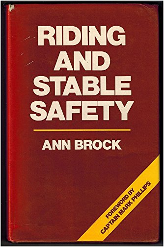 Imagen de archivo de Riding and Stable Safety a la venta por The Book Press