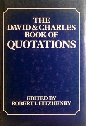 Stock image for David & Charles Book of Quotations for sale by WorldofBooks